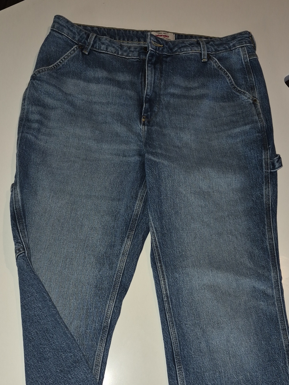 Wrangler Women’s High-Rise Blue Denim Jeans